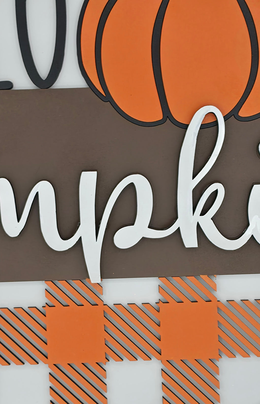 Hello Pumpkin Door Hanger – 16"