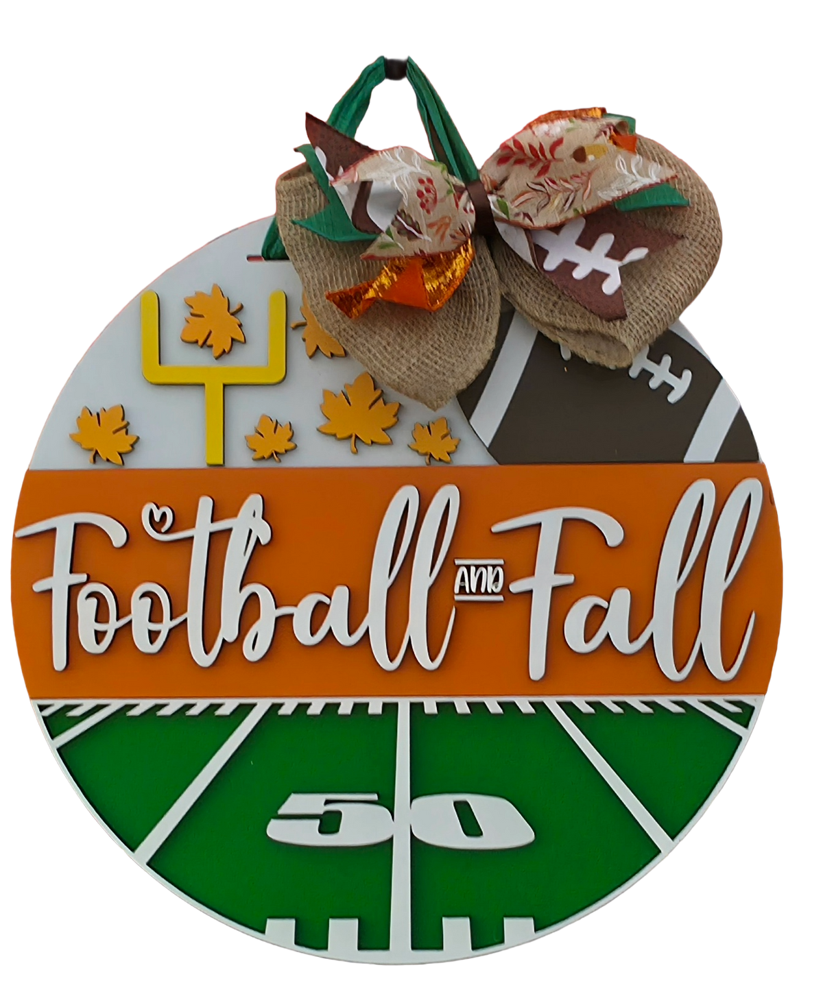 Football & Fall Door Hanger